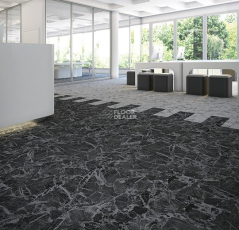 Forbo Flotex Marble planks 143001 Carrara фото 3 | FLOORDEALER